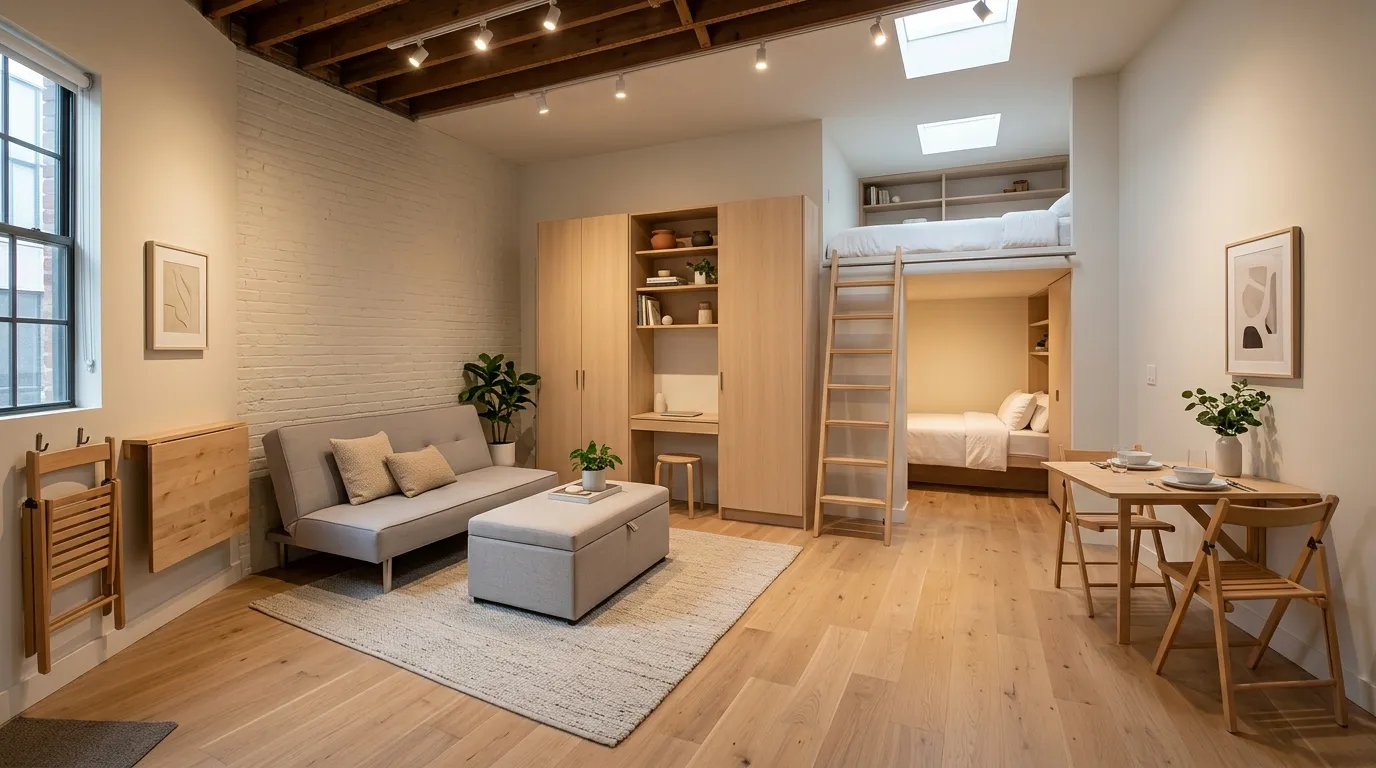 Multi-Functional Furniture Layout