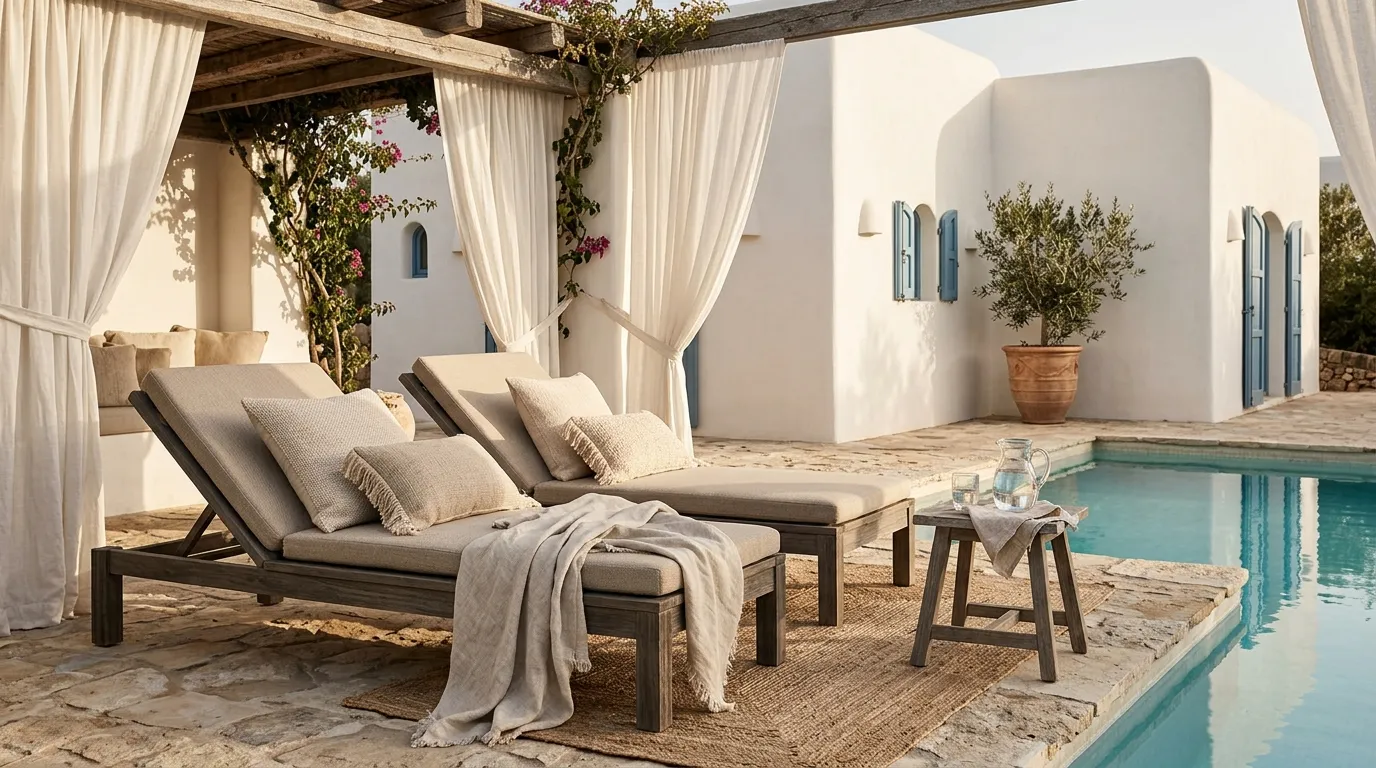 Neutral Outdoor Textiles