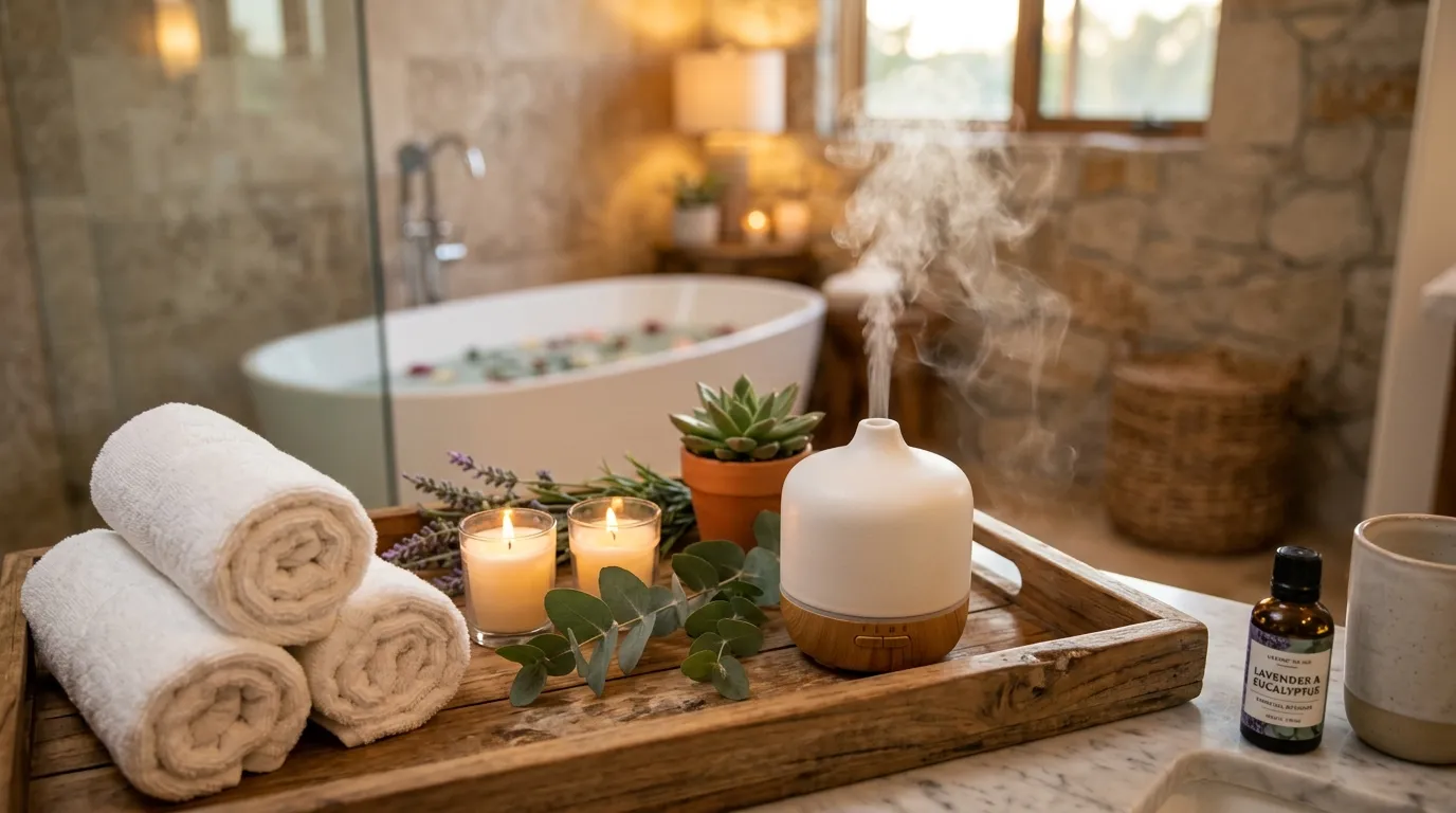 Aromatherapy Diffuser Setup