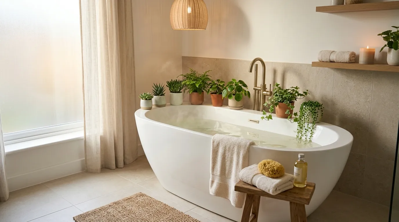 Bathtub Edge Plants