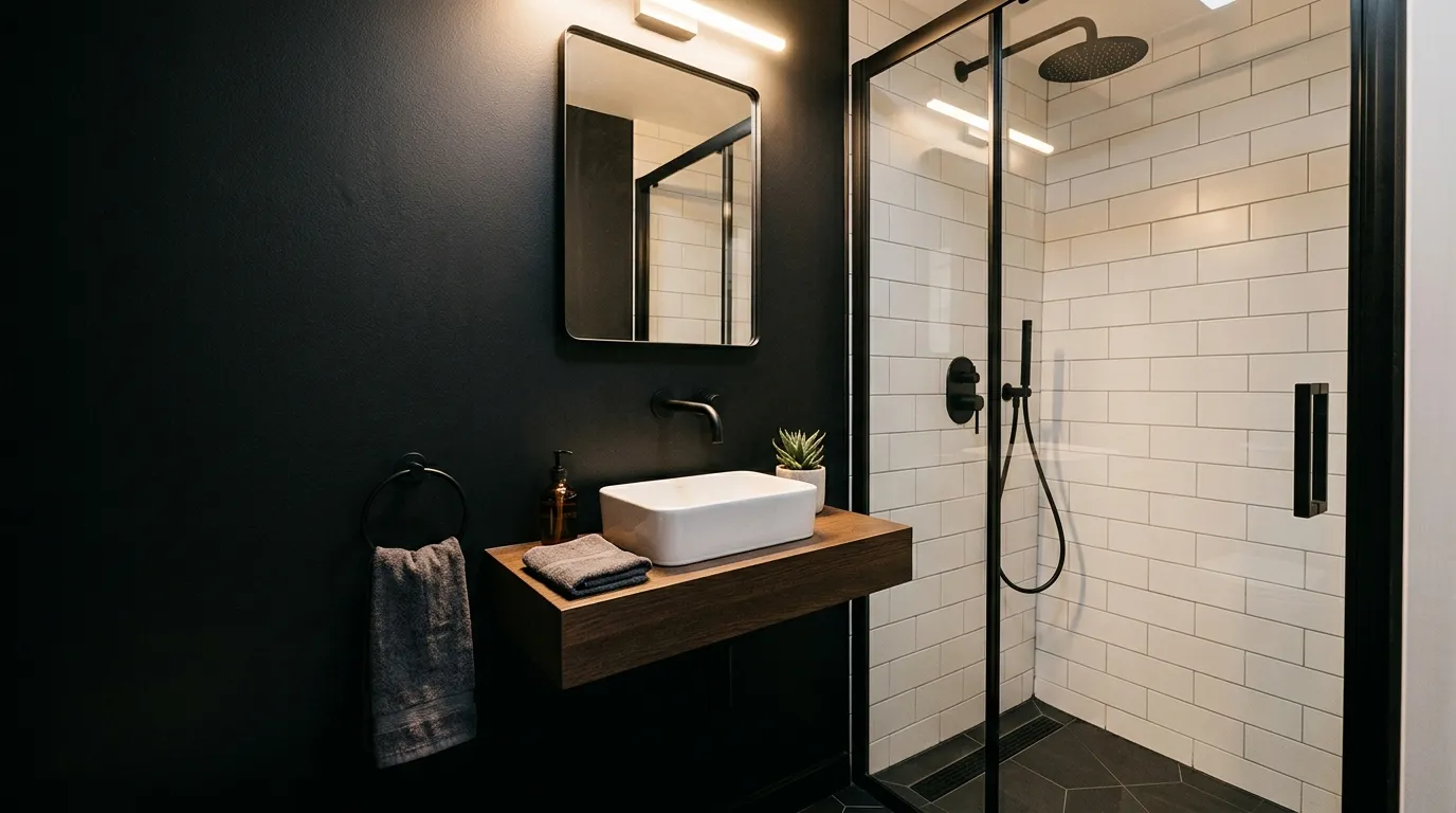 Black Slim Fixtures