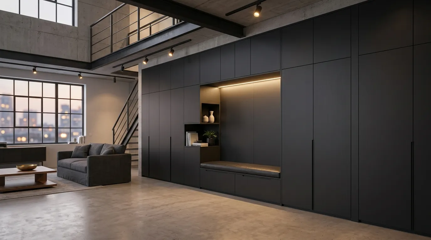 Dark Built-in Storage