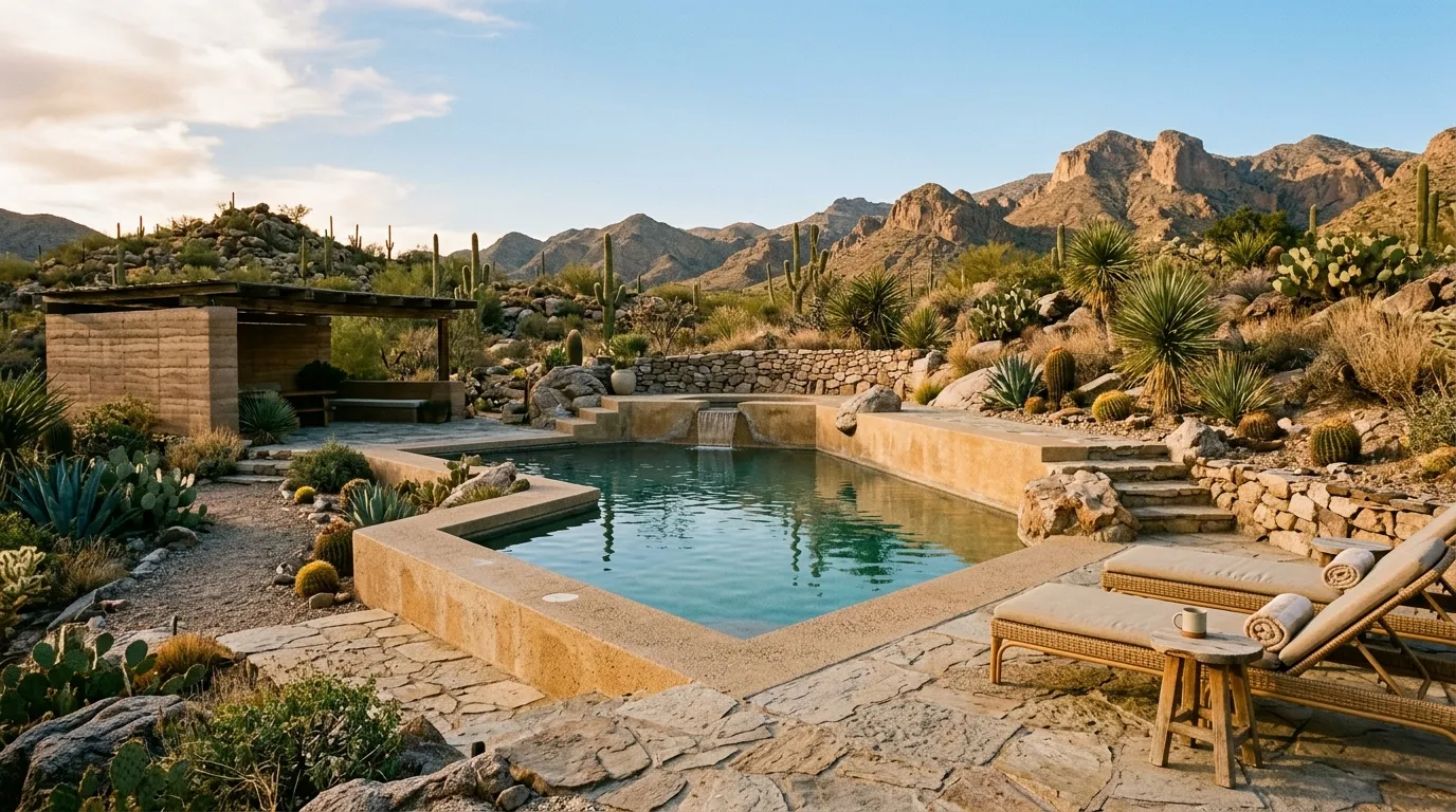 Desert Style Pool