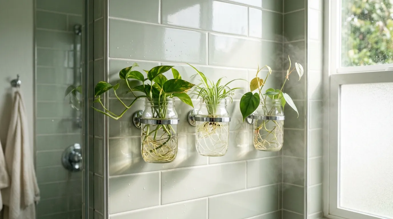 Glass Jar Plant Holders