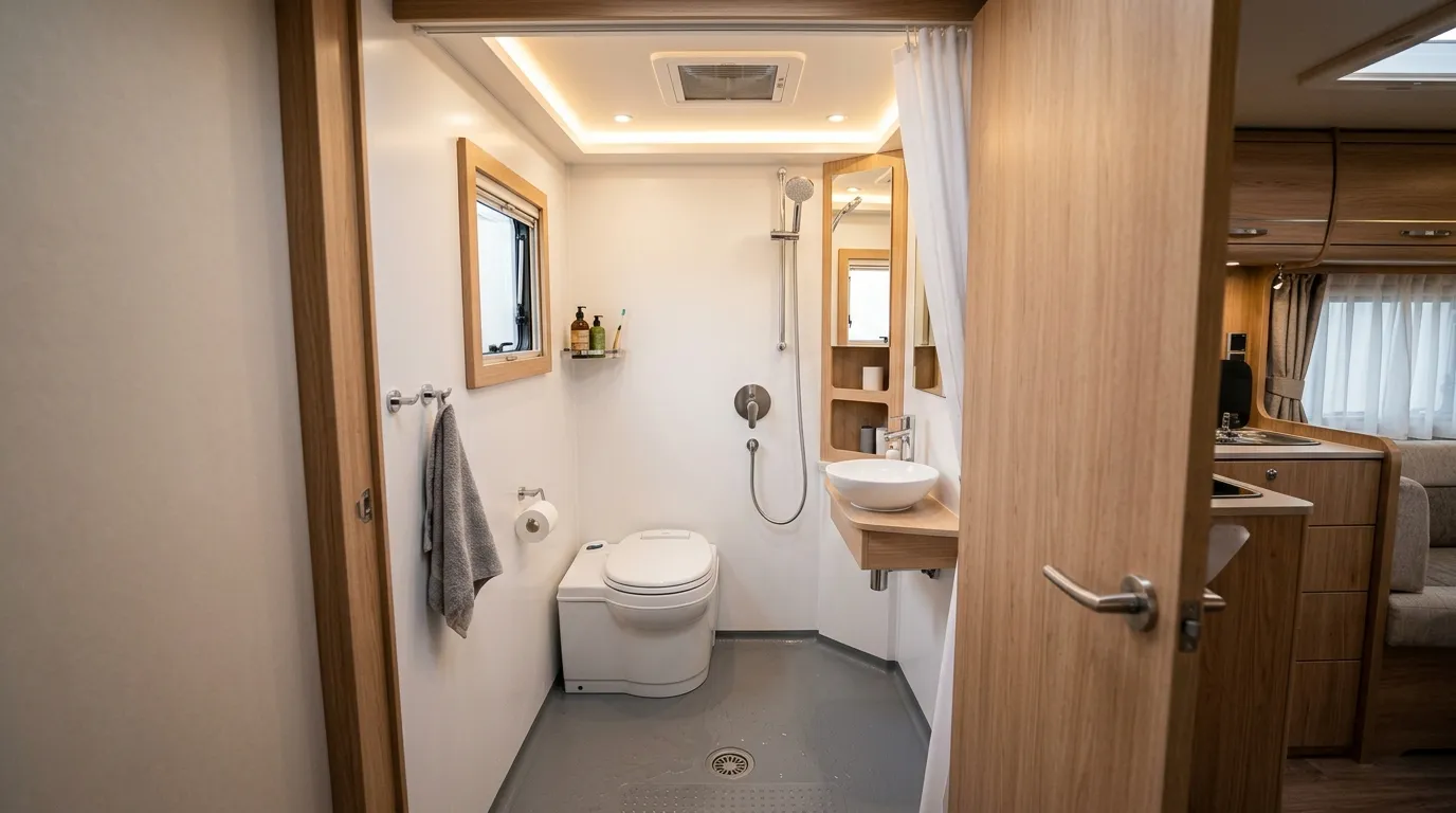 Compact Bathroom Pod