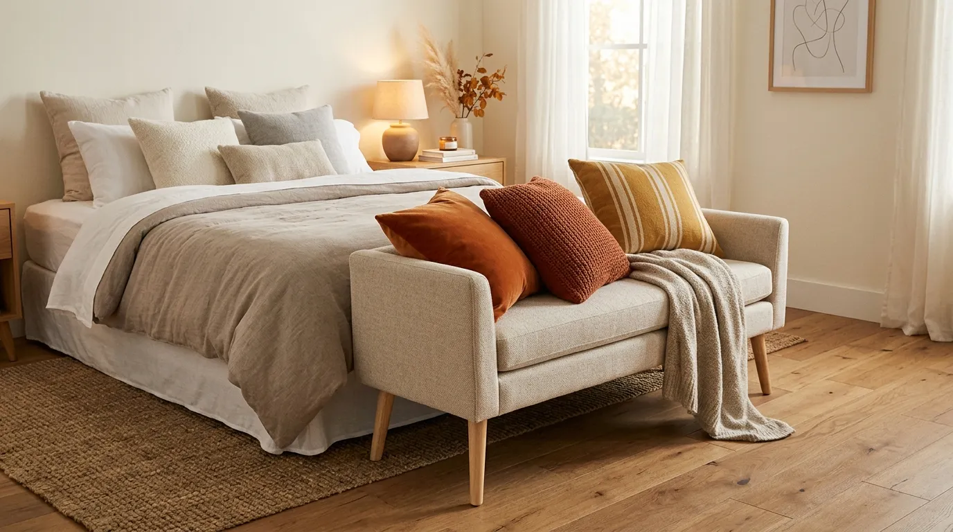Upholstered Bench Styling