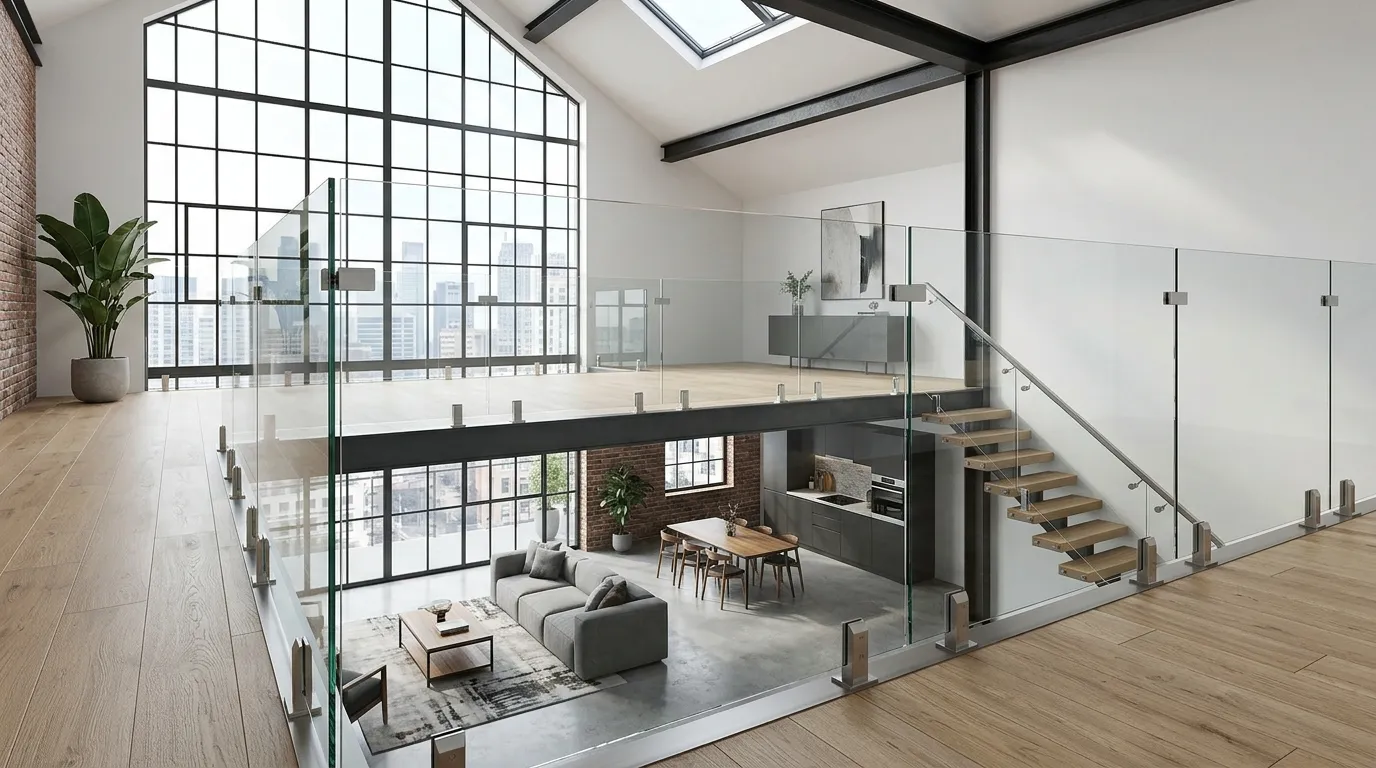 Glass Railing Details