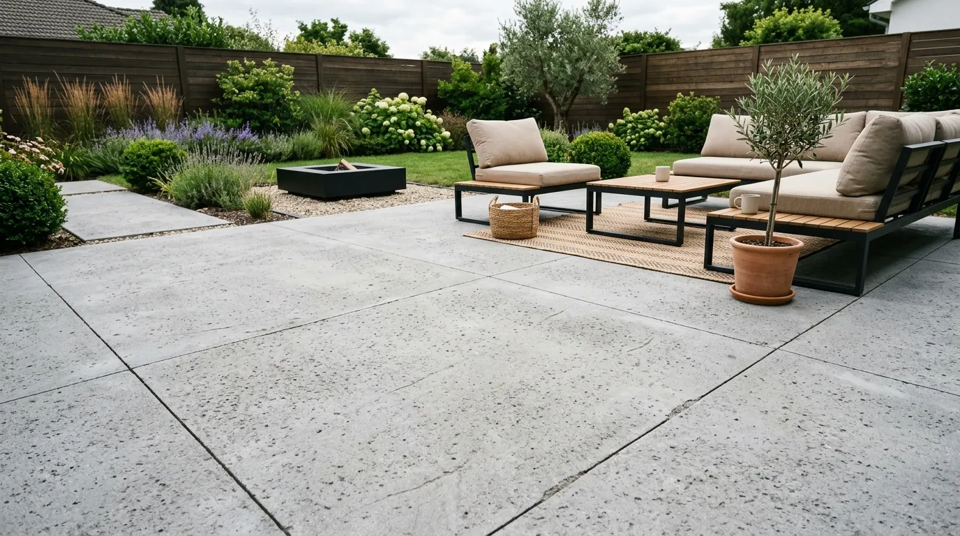 Textured Concrete Finish