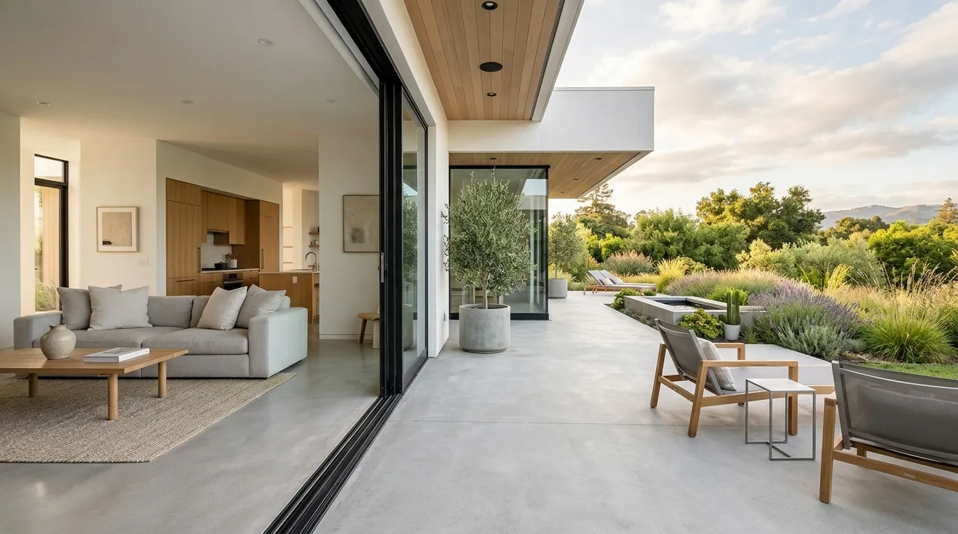 Seamless Indoor-Outdoor Flow
