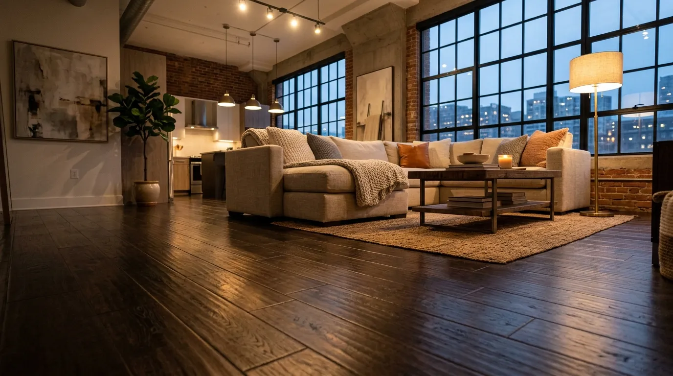 Dark Wood Flooring
