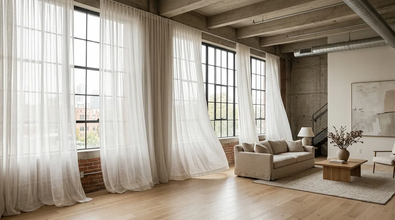 Floor-to-Ceiling Drapes