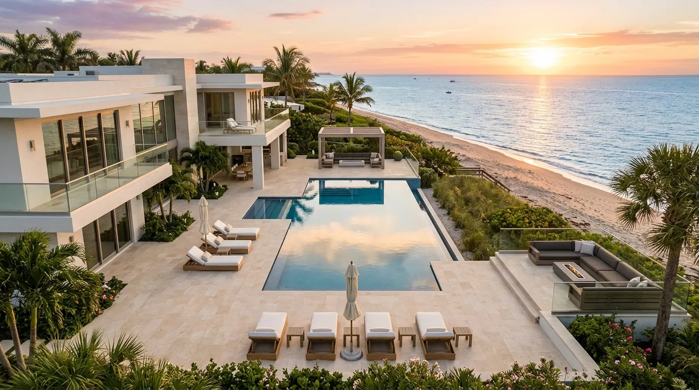Oceanfront Infinity Pool