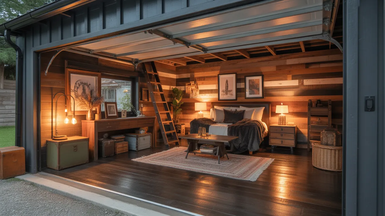 Rustic Wood Loft