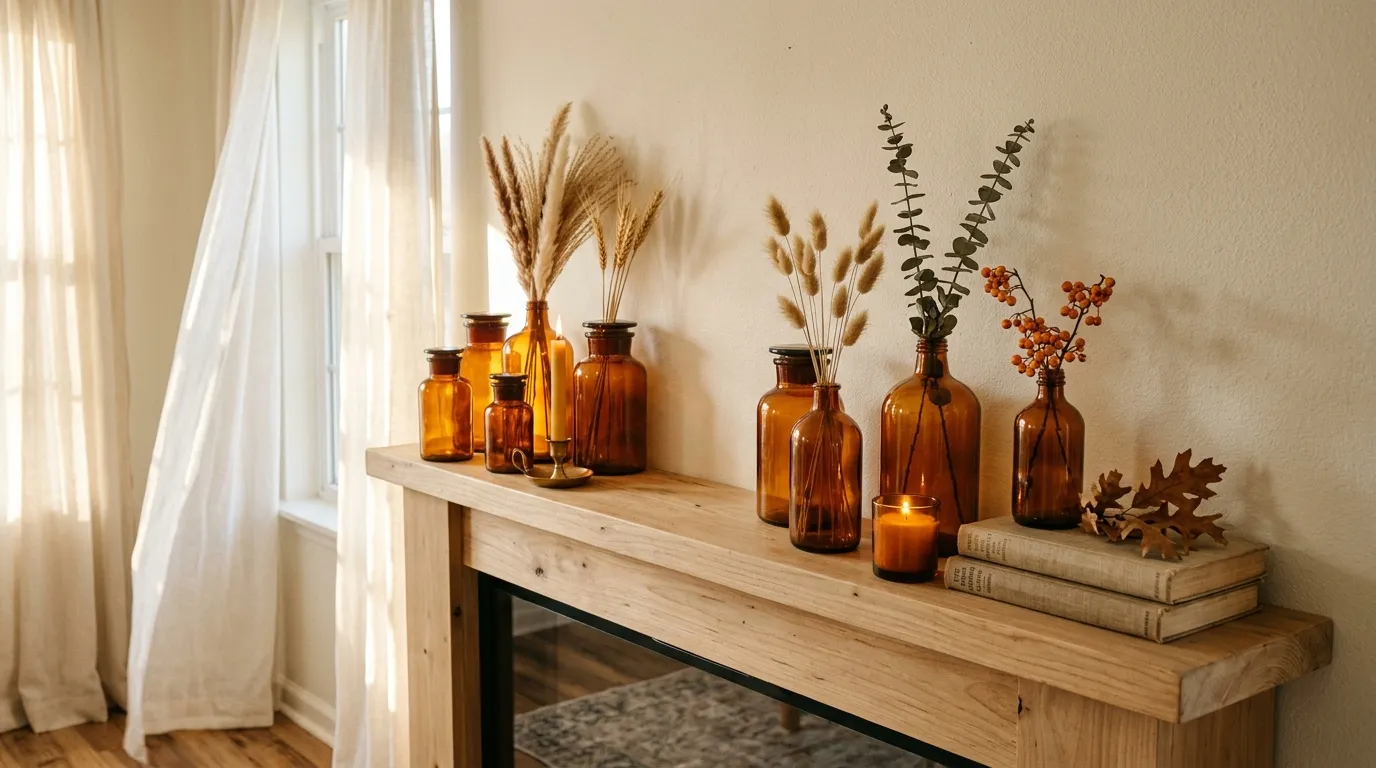 Amber Glass Bottles