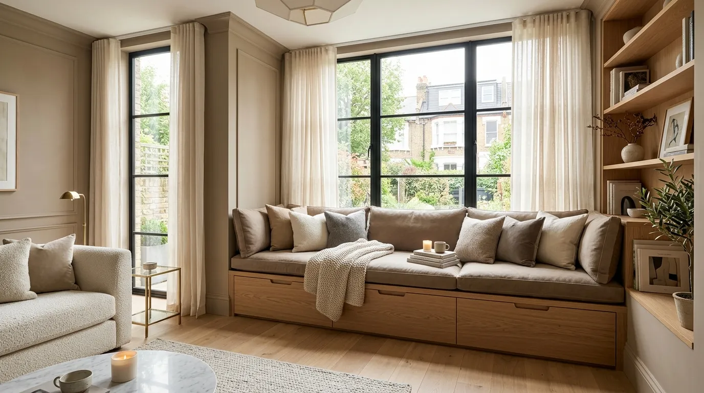 Built-In Window Bench