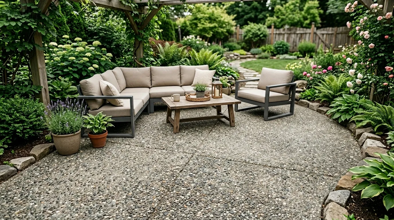 Exposed Aggregate Finish
