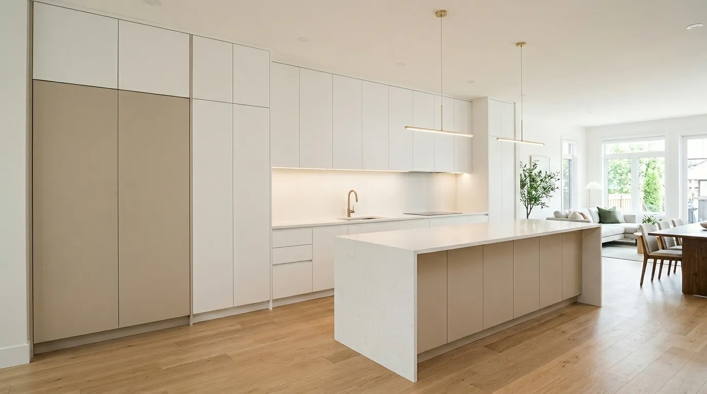 Hidden Appliances Wall