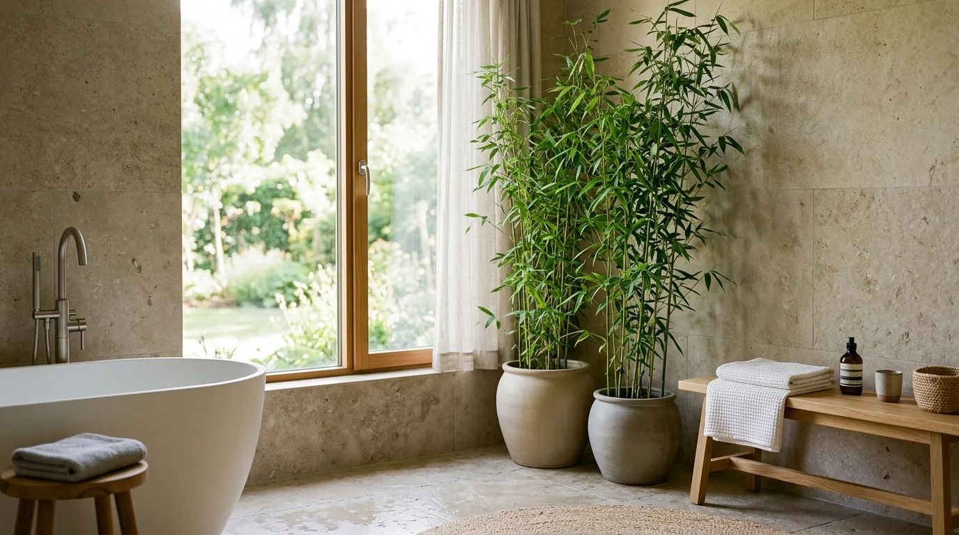 Indoor Bamboo Corner