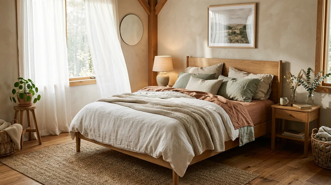Linen Bedding Texture