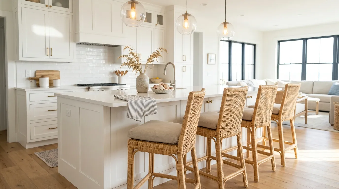 Rattan Bar Stools