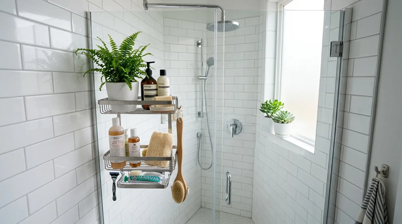 Shower Caddy Greenery