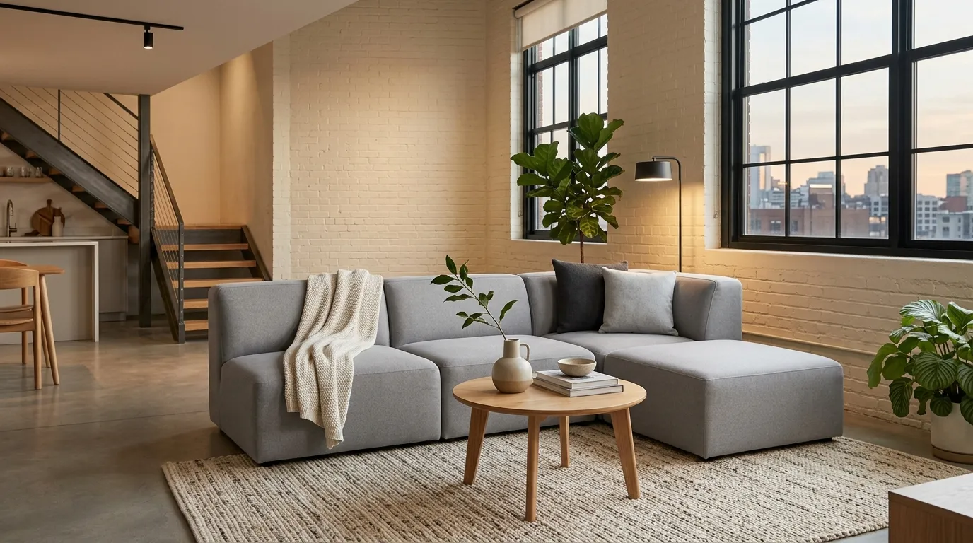 Compact Modular Sofa