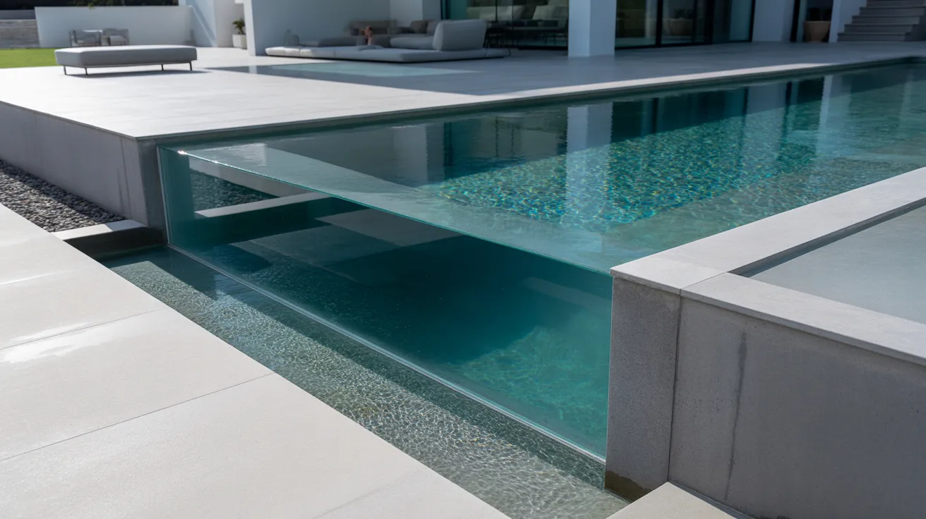Glass Wall Pool