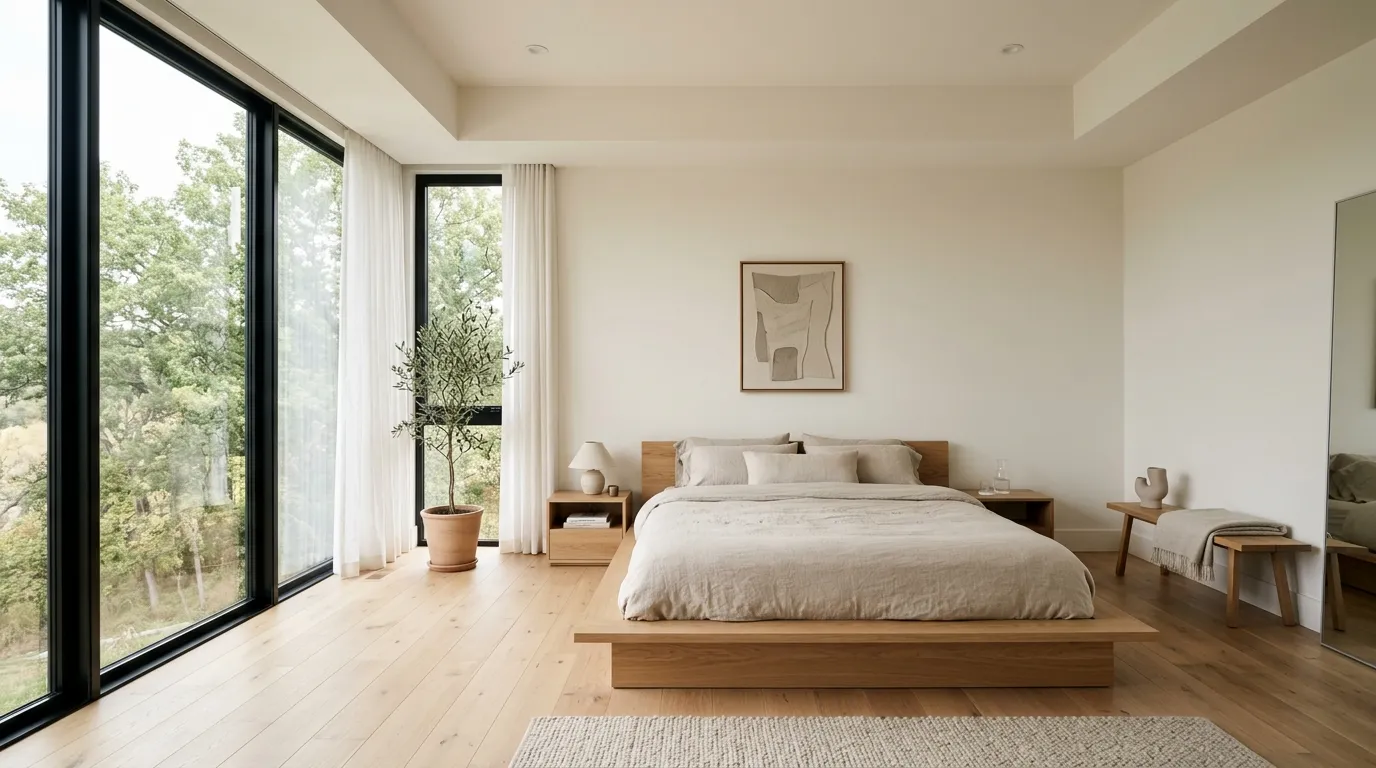 Minimal Platform Bed