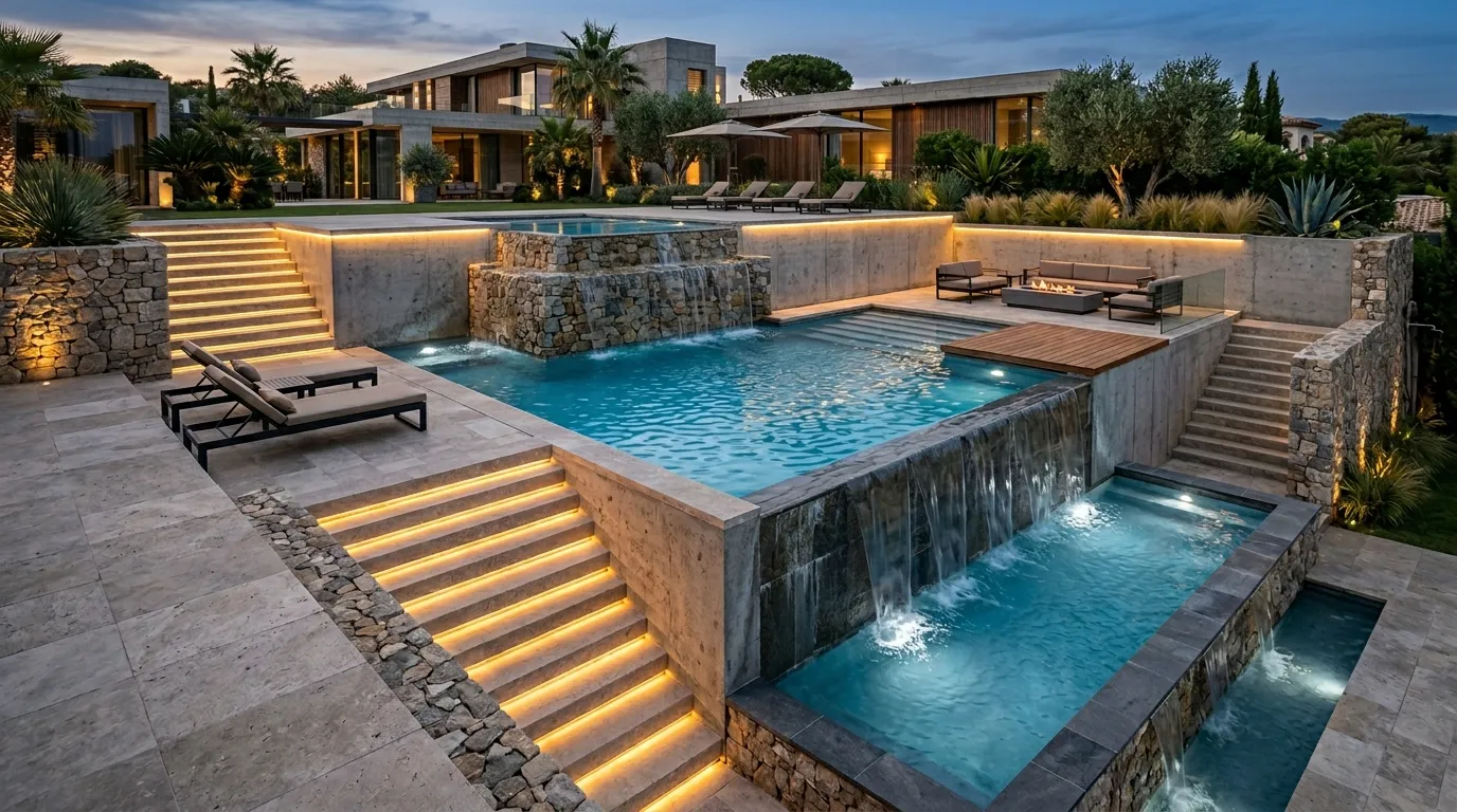 Multi-Level Pool