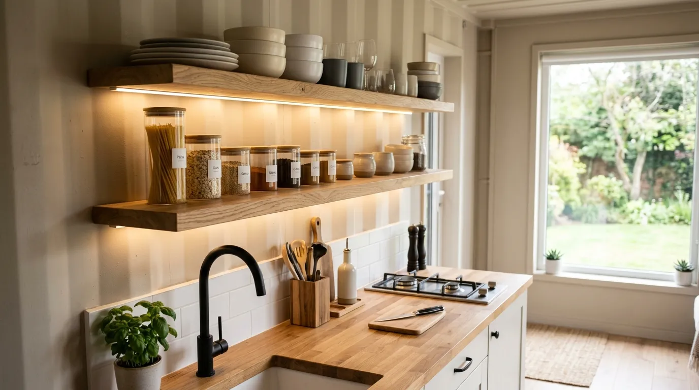 Open Shelf Storage