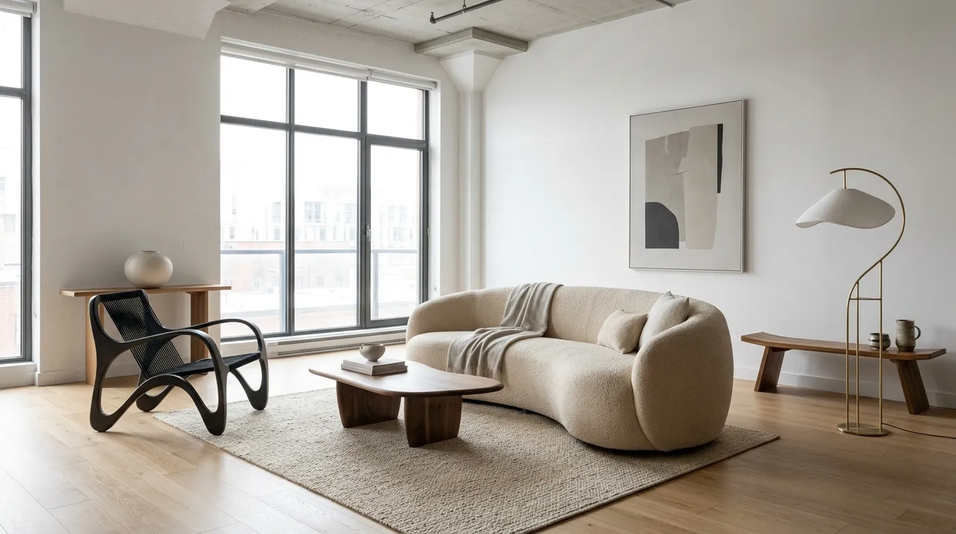 Sculptural Minimal Furniture