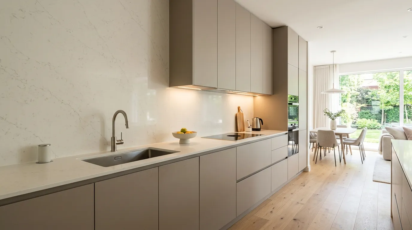 Seamless Quartz Walls