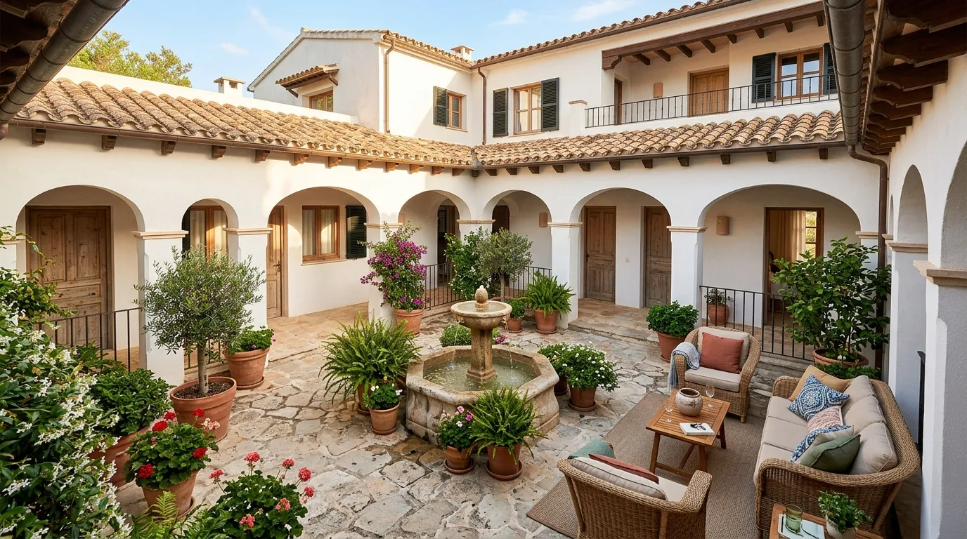 Courtyard Living Spaces