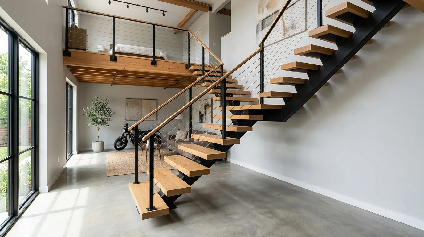 Floating Stair Design