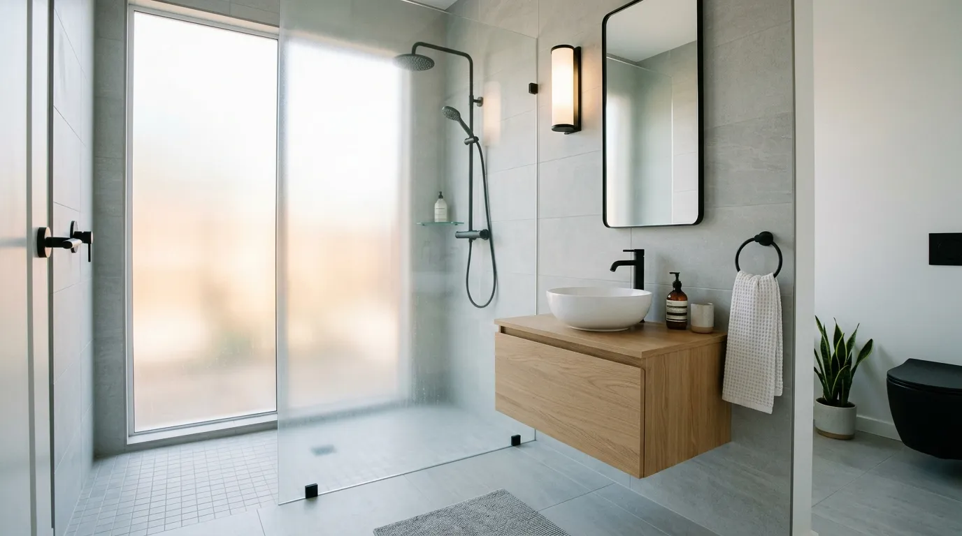 Frosted Glass Panels