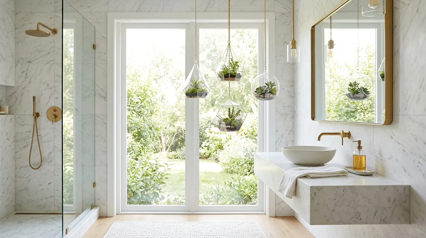 Hanging Glass Terrariums