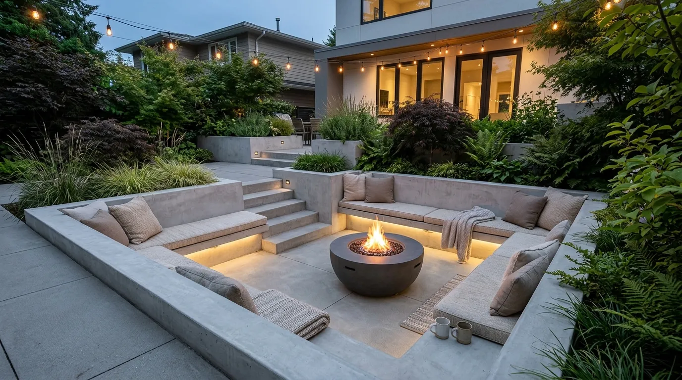 Sunken Lounge Area