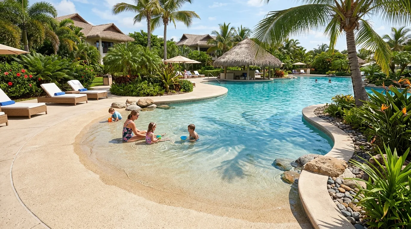 Beach Entry Pool