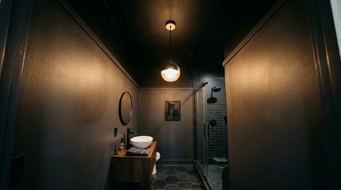Black Ceiling Contrast