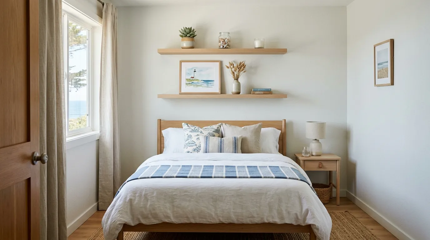 Compact Floating Shelves