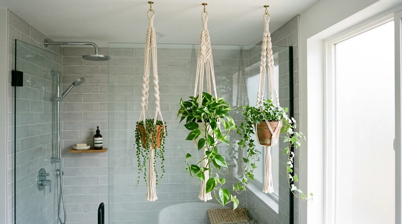 Hanging Macrame Planters