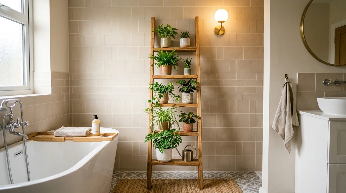 Ladder Plant Display