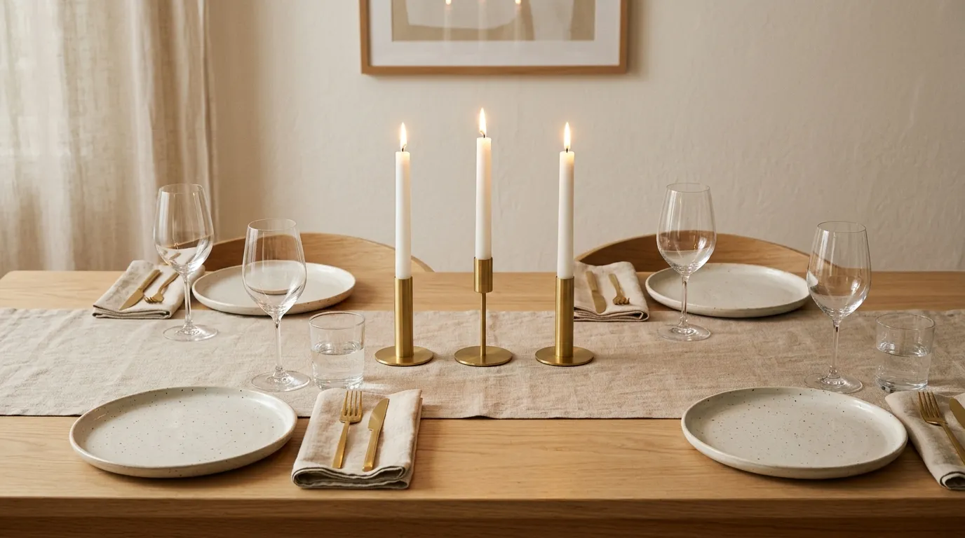 Minimal Candle Display
