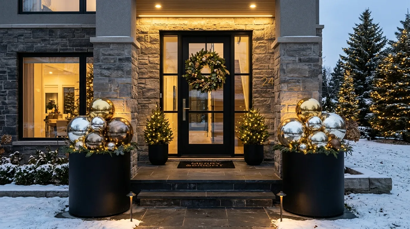 Oversized Ornament Clusters