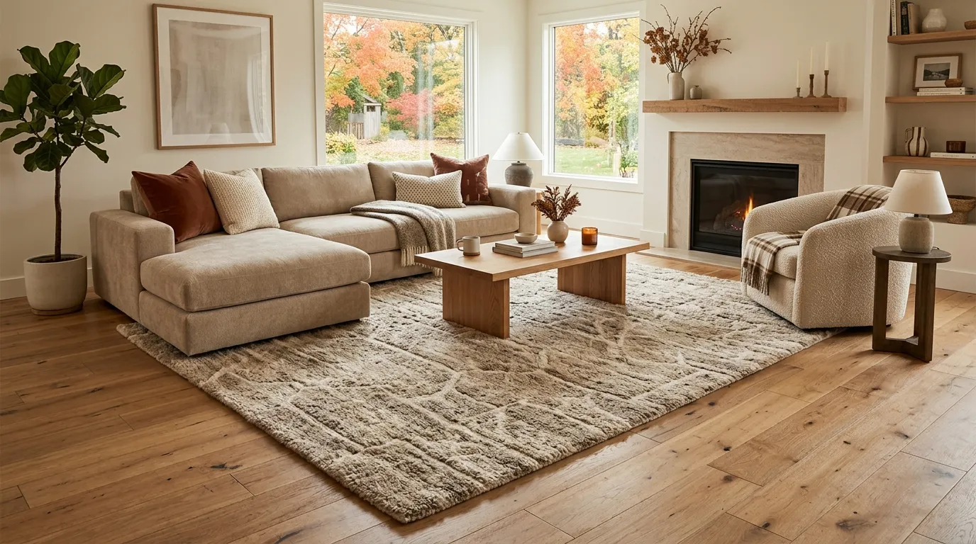 Textured Area Rugs