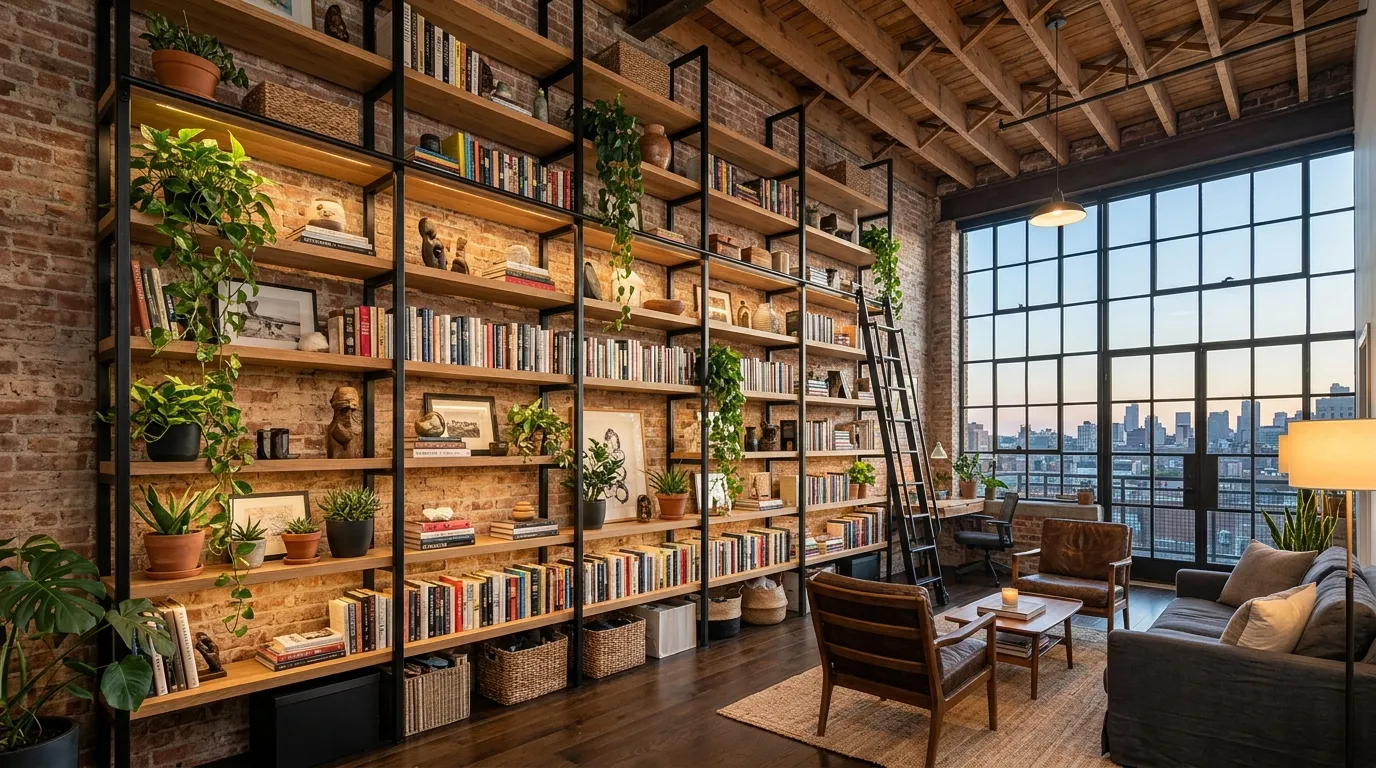 Vertical Storage Shelving