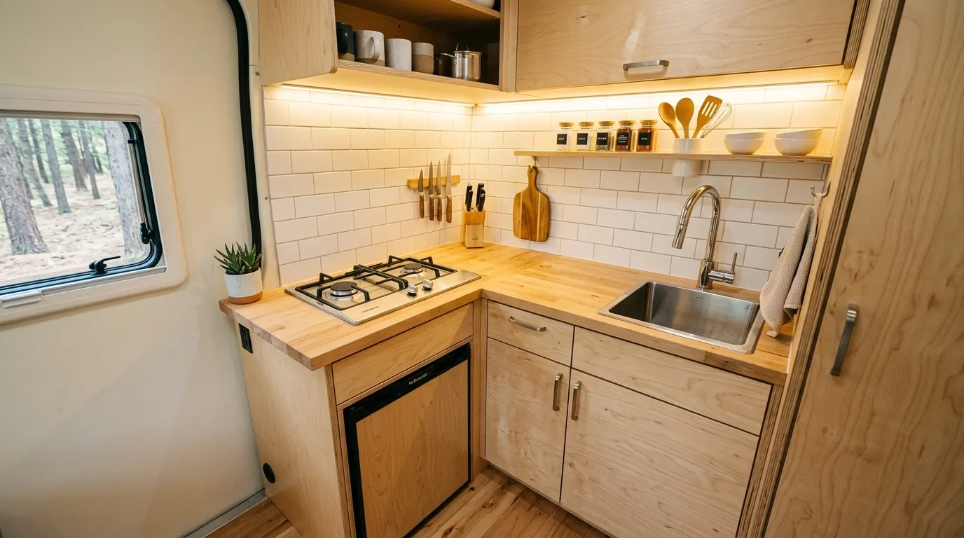 Compact Kitchen Nook