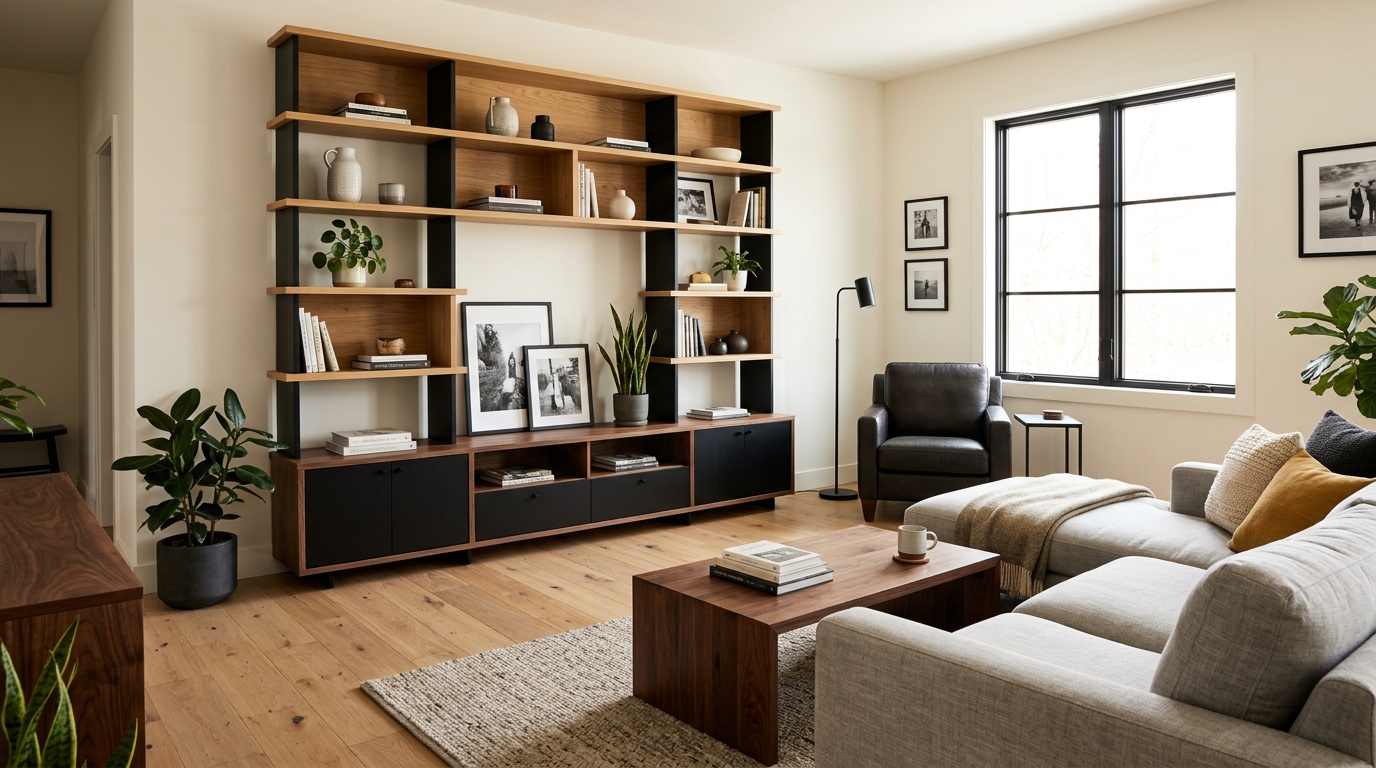 Mixed Wood Tones