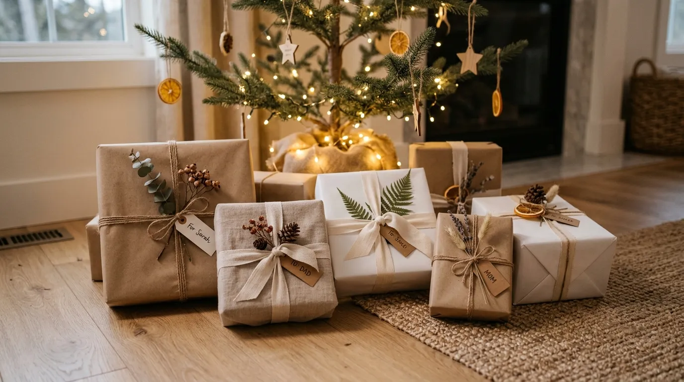 Neutral Gift Wrapping