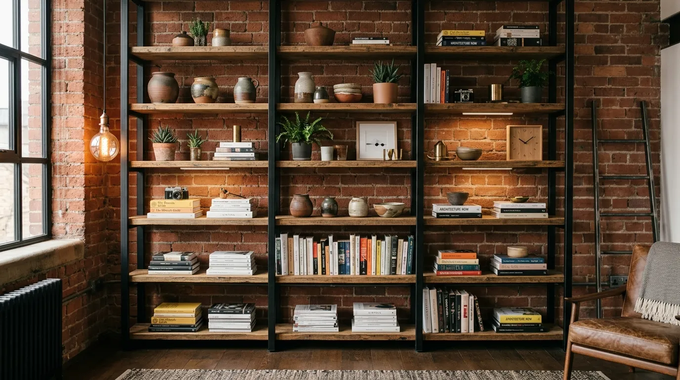 Open Metal Shelving